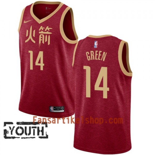 Houston Rockets Trikot Gerald Green 14 2018-19 Nike City Edition Rot Swingman - Kinder Houston Rockets Trikot Gerald Green 14 2018-19 Nike City Edition Rot Swingman - Kinder